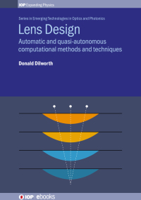 Cover image: Lens Design 1st edition 9780750316095