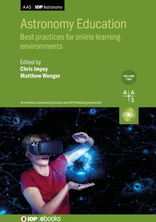 Imagen de portada: Astronomy Education, Volume 2 1st edition 9780750317207