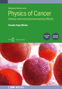 Cover image: Physics of Cancer: Second edition, volume 2 2nd edition 9780750321143