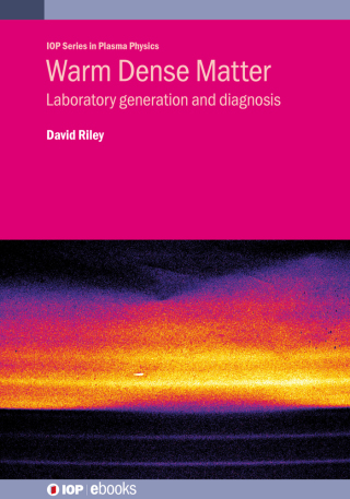 Cover image: Warm Dense Matter 1st edition 9780750323468