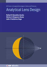 Imagen de portada: Analytical Lens Design 1st edition 9780750331654