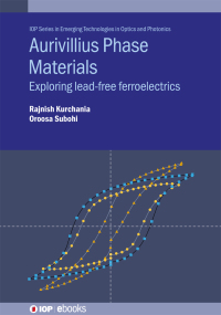 Cover image: Aurivillius Phase Materials 1st edition 9780750334204