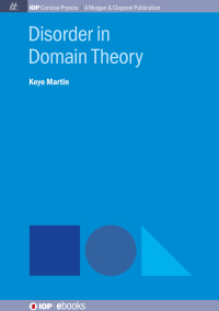 Titelbild: Disorder in Domain Theory 1st edition 9780750329415