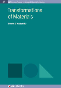 Cover image: Transformations of Materials 1st edition 9780750330107