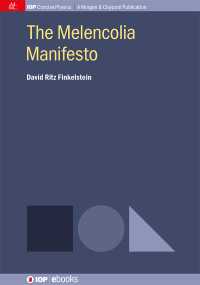 Cover image: The Melencolia Manifesto 1st edition 9781681740263