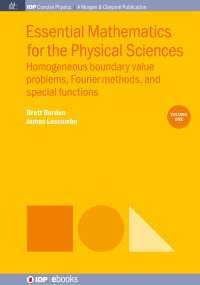 Imagen de portada: Essential Mathematics for the Physical Sciences 1st edition 9781681744858