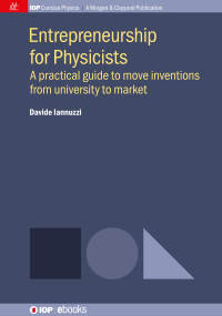 Cover image: Entrepreneurship for Physicists 1st edition 9781681746685