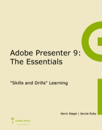 Omslagafbeelding: Adobe Presenter 9: The Essentials (ePub) 1932733655
