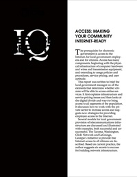 Cover image: Access: Making Your Community Internet-Ready 00475262