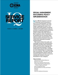 Cover image: Sexual Harassment: Successful Policy Implementation 00475262