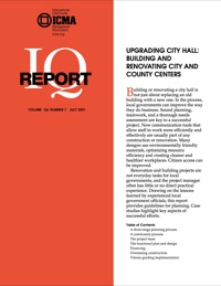 Cover image: Upgrading City Hall: Building and Renovating City and County Centers 00475262