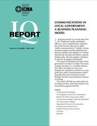 Cover image: Communications In Local Government: A Business Planning Model 00475262