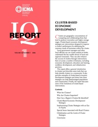 Cover image: Cluster -Based Economic Development 00475262