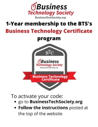 表紙画像: BTS Business Technology Certificate 1-year Membership 1st edition 754436666735