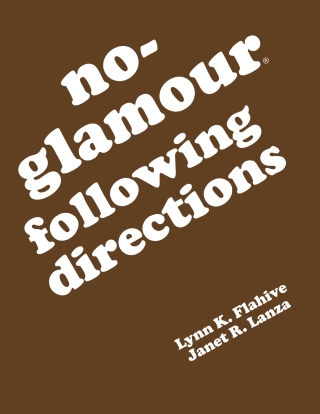 Cover image: No-Glamour Following Directions - 33652E 1st edition 9781416408536