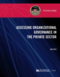Titelbild: Practice Guide: Assessing Organizational Governance in the Private Sector 4050PUBBK04000010001