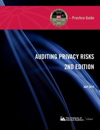 Cover image: Practice Guide: Auditing Privacy Risks 2nd edition 4050PUBBK04000050201