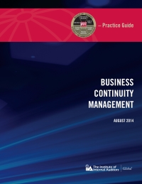 Titelbild: Practice Guide: Business Continuity Management 4050PUBBK04000060001