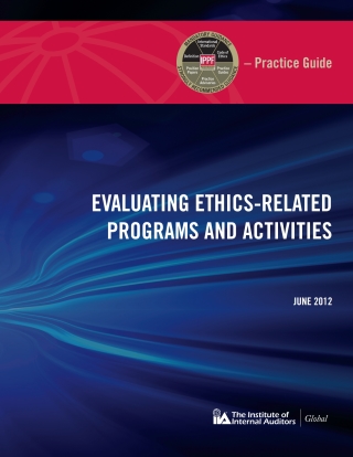 表紙画像: Practice Guide: Evaluating Ethics-related Programs and Activities 4050PUBBK04000110001