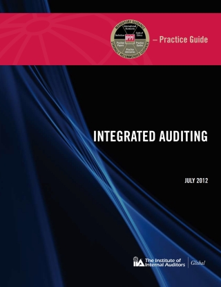 Cover image: Practice Guide: Integrated Auditing 4050PUBBK04000140001