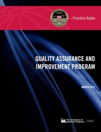 Cover image: Practice Guide: Quality Assurance and Improvement Program 4050PUBBK04000170001