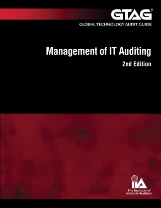 Cover image: Global Technology Audit Guide (GTAG) 4: Management of IT Auditing 2nd edition 4050PUBBK04000940201