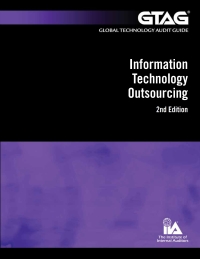 صورة الغلاف: Global Technology Audit Guide (GTAG) 7: IT Outsourcing 2nd edition 4050PUBBK04000960201