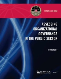 Omslagafbeelding: Practice Guide: Assessing Organizational Governance in the Public Sector 4050PUBBK04002820001