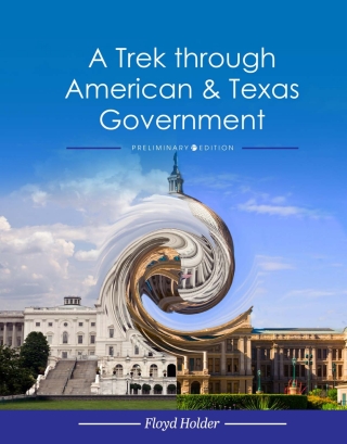 Imagen de portada: A Trek through American and Texas Government 1st edition 9798823328562