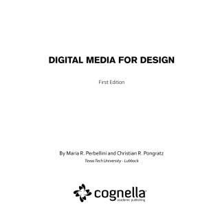 Cover image: Digital Media for Design 1st edition 9781634874182