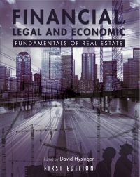 Cover image: Financial, Legal and Economic Fundamentals of Real Estate 1st edition 9781621317517