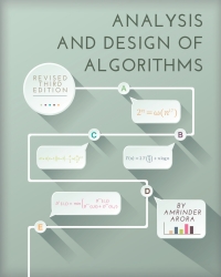 Imagen de portada: Analysis and Design of Algorithms, Revised 3rd edition 9781793520432