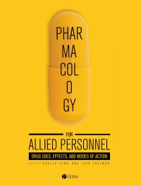 Cover image: Pharmacology for Allied Personnel 1st edition 9781626619982