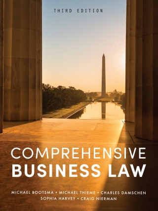 Cover image: Comprehensive Business Law 3rd edition 9781793574428