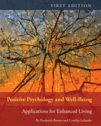 Cover image: Positive Psychology and Well-Being 1st edition 9781516506729