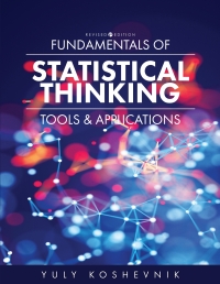 Cover image: Fundamentals of Statistical Thinking 1st edition 9781793579393