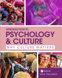 Cover image: Introduction to Psychology and Culture 2nd edition 9781793506160