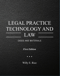 Cover image: Legal Practice Technology and Law 1st edition 9781516508242