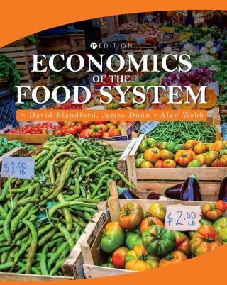 Cover image: Economics of the Food System 1st edition 9781516509867