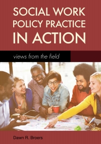 Omslagafbeelding: Social Work Policy Practice in Action 1st edition 9781516522545