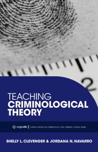 表紙画像: Teaching Criminological Theory 1st edition 9781516525560