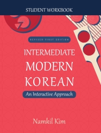 Imagen de portada: Intermediate Modern Korean 1st edition 9781516527809