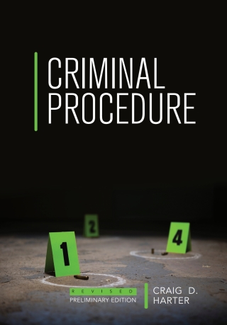 Imagen de portada: Criminal Procedure 1st edition 9781516580118