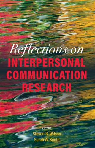 Imagen de portada: Reflections on Interpersonal Communication Research 1st edition 9781516530427