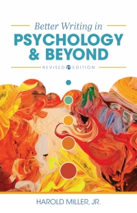 Imagen de portada: Better Writing in Psychology and Beyond 1st edition 9781793514912