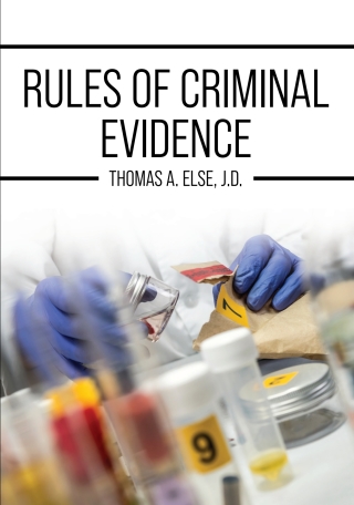 Imagen de portada: Rules of Criminal Evidence 1st edition 9781516540655