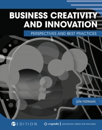 Cover image: Business Creativity and Innovation 1st edition 9781516541942