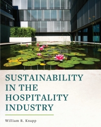 Cover image: Sustainability in the Hospitality Industry 1st edition 9781516543236