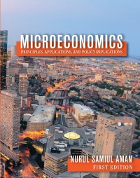 Cover image: Microeconomics Principles, Applications, and Policy Implications 1st edition 9781516595167