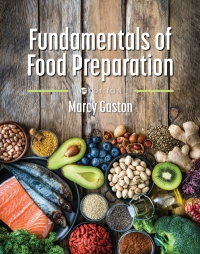 表紙画像: Fundamentals of Food Preparation 1st edition 9781516598328